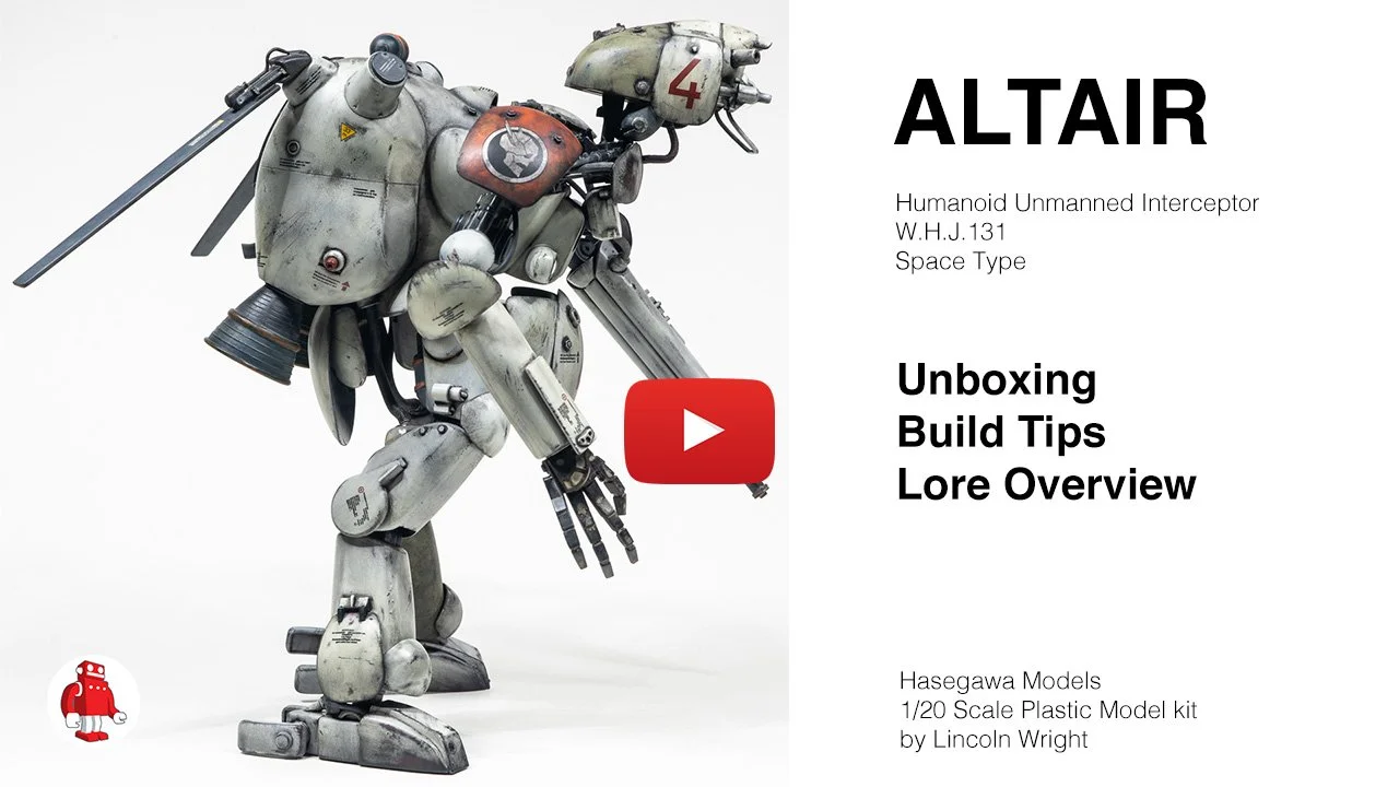 Unboxing & Build Tips for the Maschinen Krieger ALTAIR by Hasegawa
